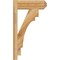 Ekena Millwork Merced Craftsman Rough Sawn Outlooker, Western Red Cedar, 6"W x 16"D x 28"H OUT06X16X28MRC04RWR - alternate 3